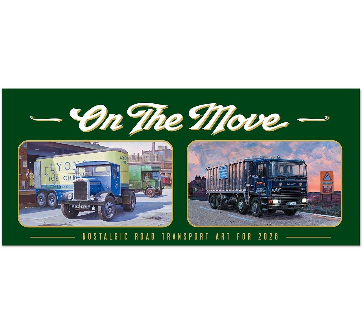 On the Move Desk Calendar