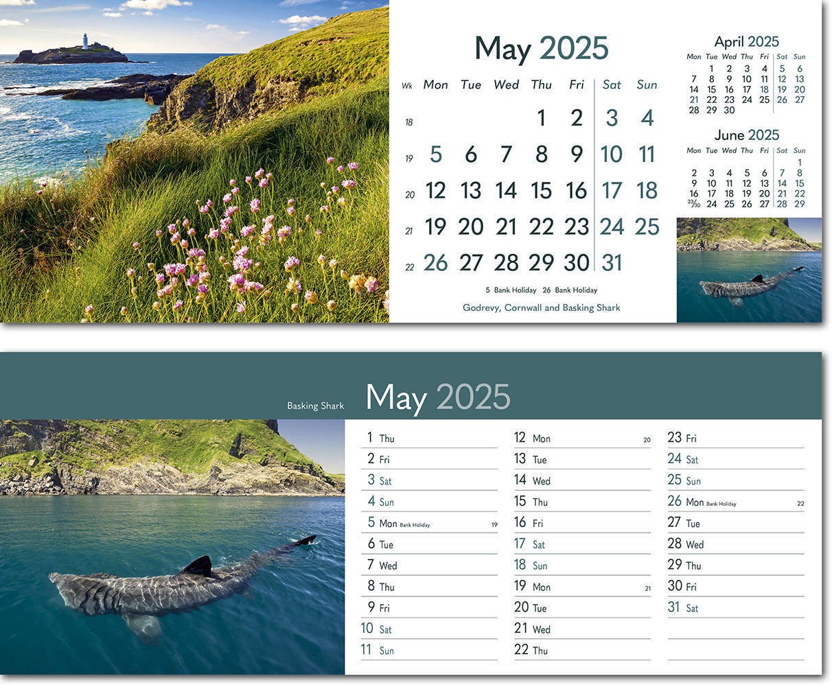 Rural Britain Desk Calendar