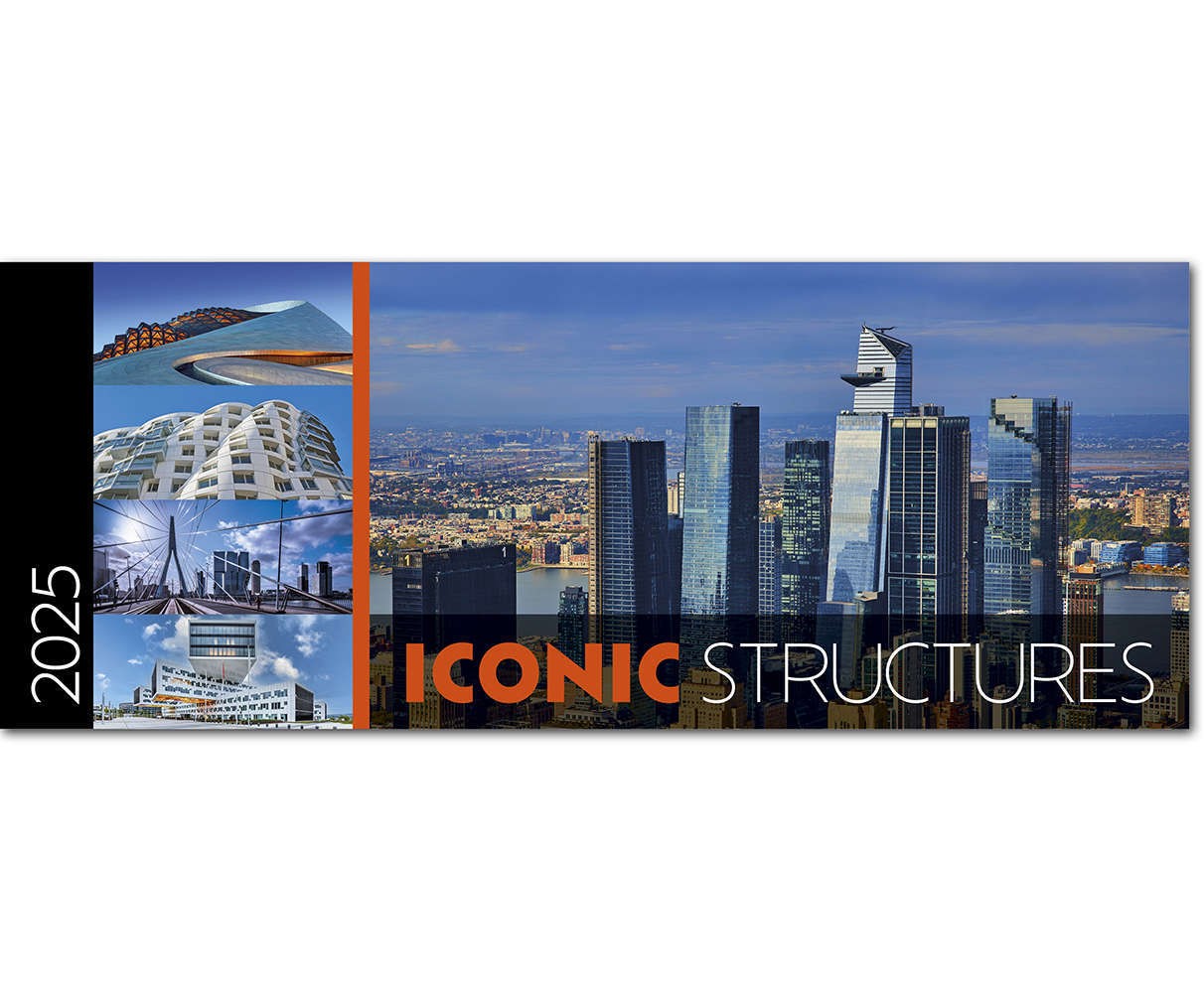 Iconic Structures Desk Calendar