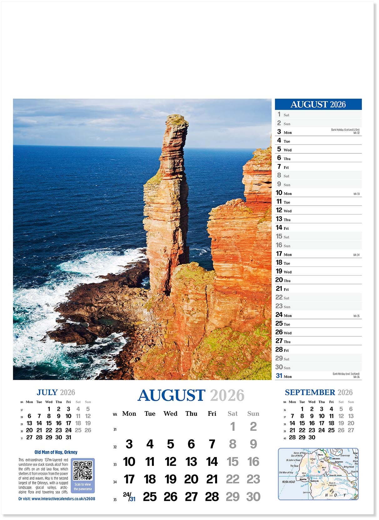 Splendour of Scotland Calendar