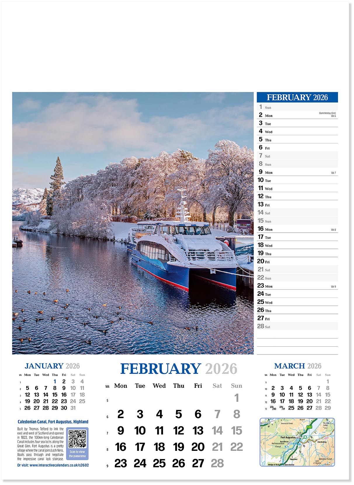 Splendour of Scotland Calendar