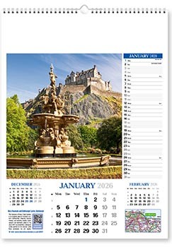 Splendour of Scotland Calendar