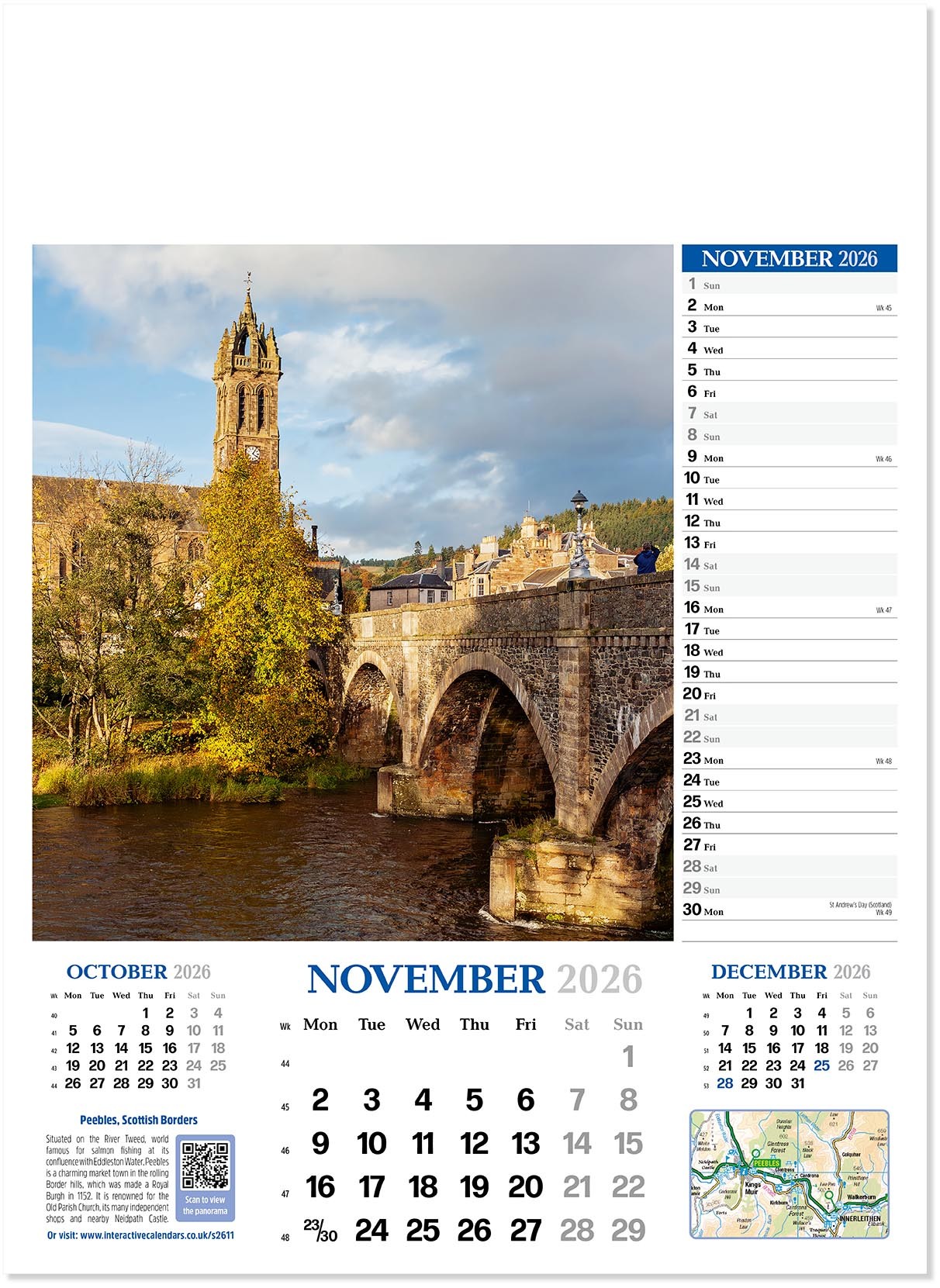 Splendour of Scotland Calendar