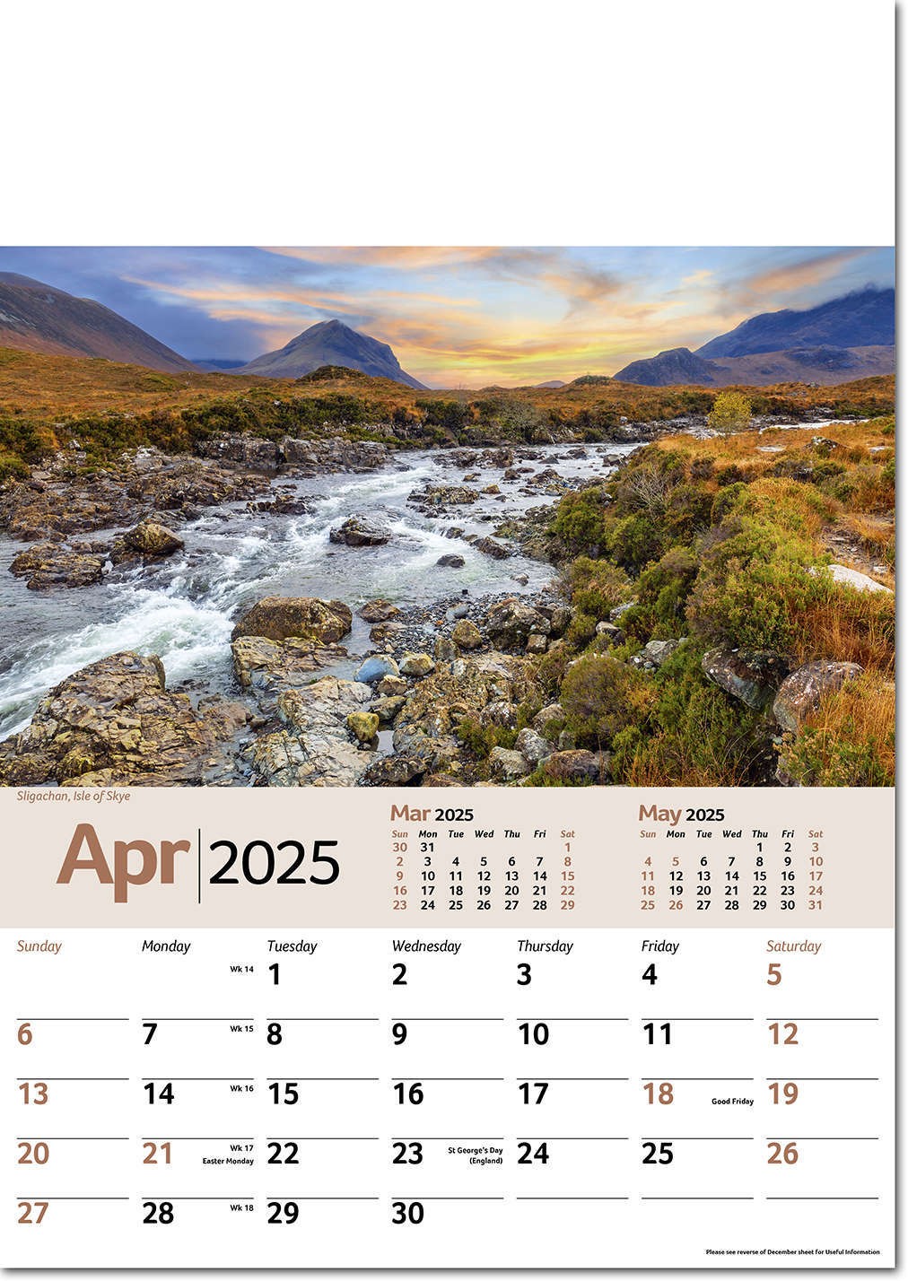 Scenic Memo Calendar