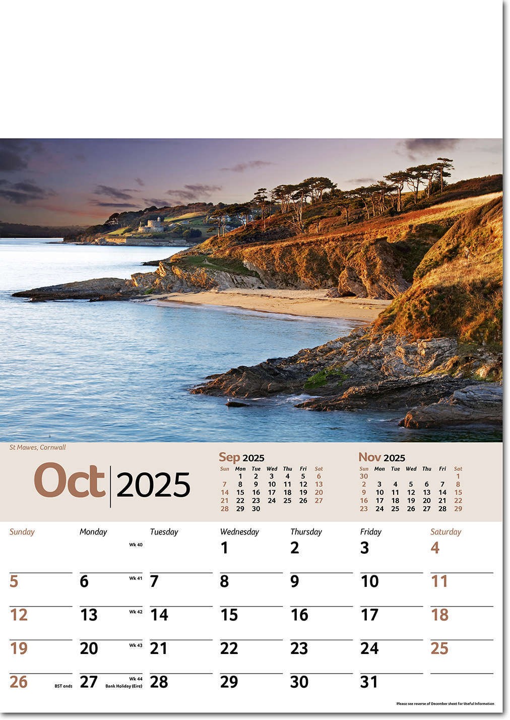 Scenic Memo Calendar